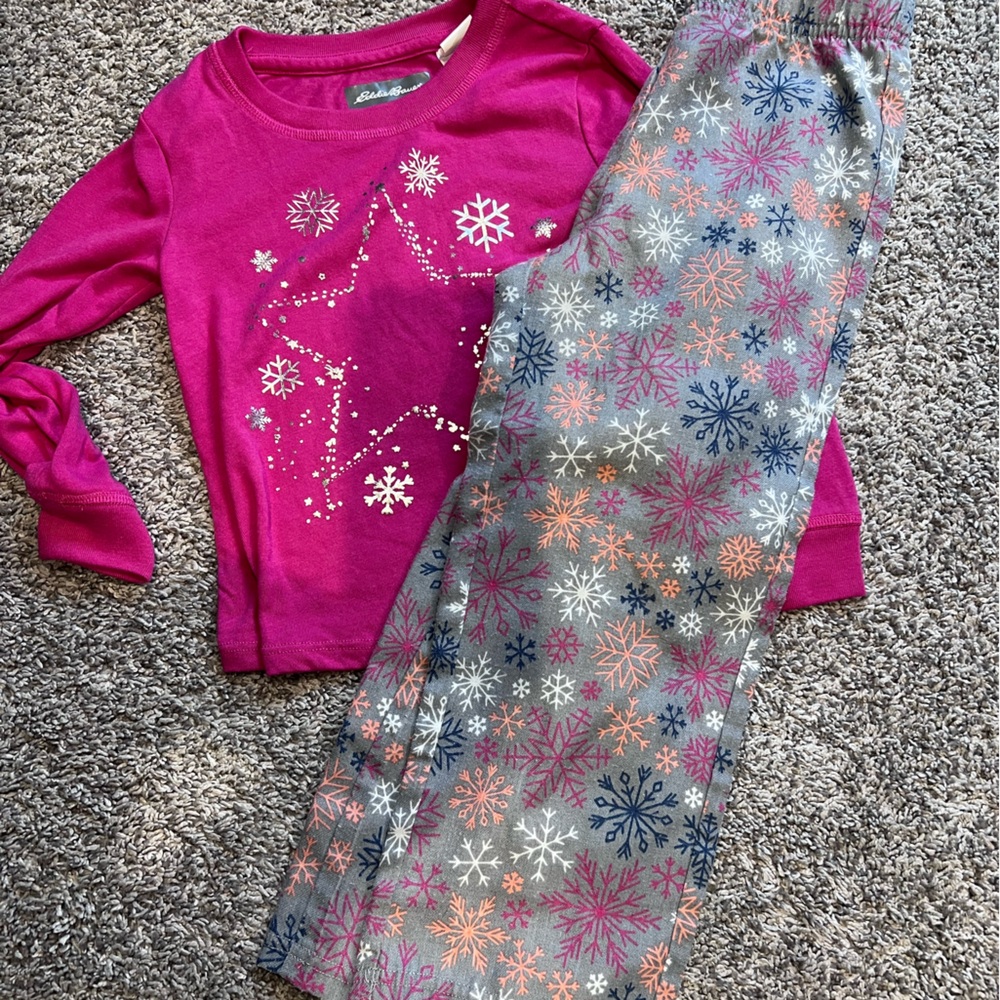 Eddie Bauer Girl’s Pajama Set - xxs(4)